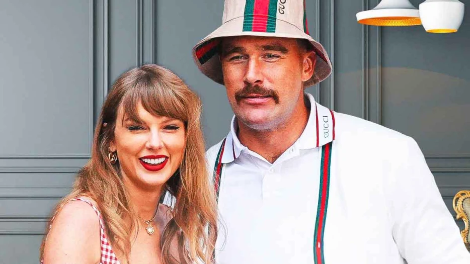 Chiefs star Travis Kelce’s facial reaction to Taylor Swift’s cover reveal is pure gold