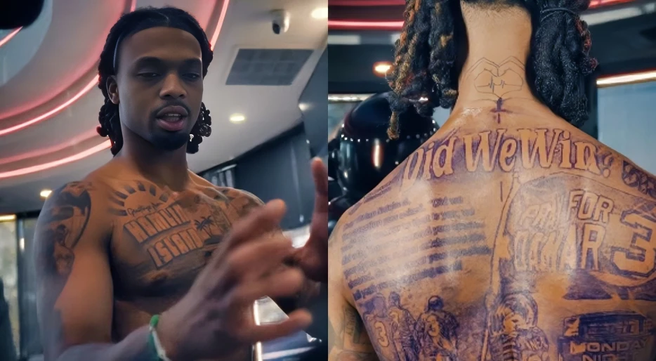 Damar Hamlin Unveils Massive Back Tattoo Honoring His Recovery From Cardiac Arrest That Nearly Took His Life On The Football Field