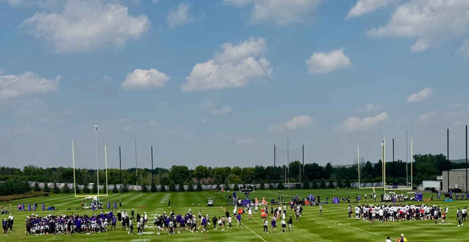 Notes from the Vikings’ First Joint Practice with Patriots