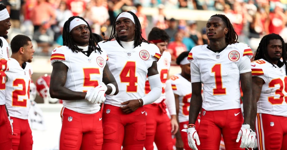 The Chiefs’ coaches are assembling a track team in the passing game