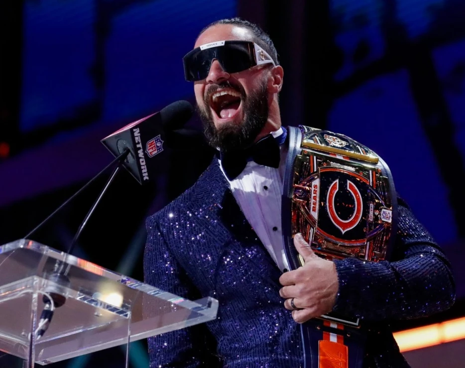WWE superstar Seth Rollins has bold take on Caleb Williams, Bears