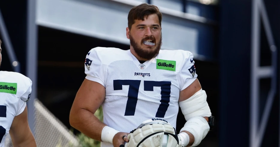 Ben Brown increasingly factoring into Patriots’ offensive line mix
