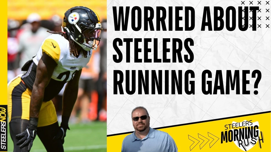 Concerned About Steelers Running Game? | Steelers Morning Rush