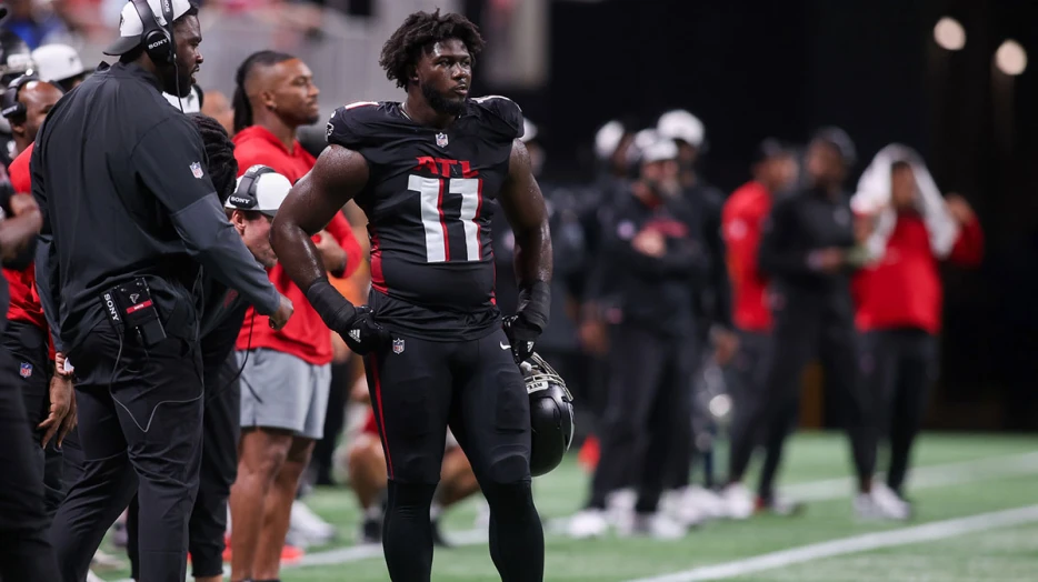 Falcons’ Jalon Walker dealing with groin injury that kept him out of Titans tilt