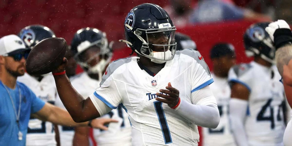 Titans’ Cam Ward hypes up fellow rookie with ‘dog’ endorsement
