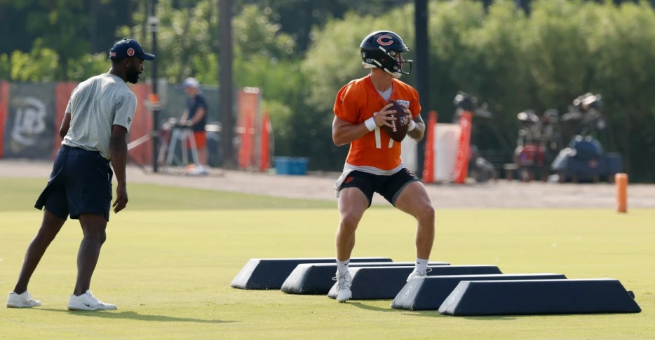 Chicago Bears’ Tyson Bagent is the 30th ranked backup quarterback per PFSN
