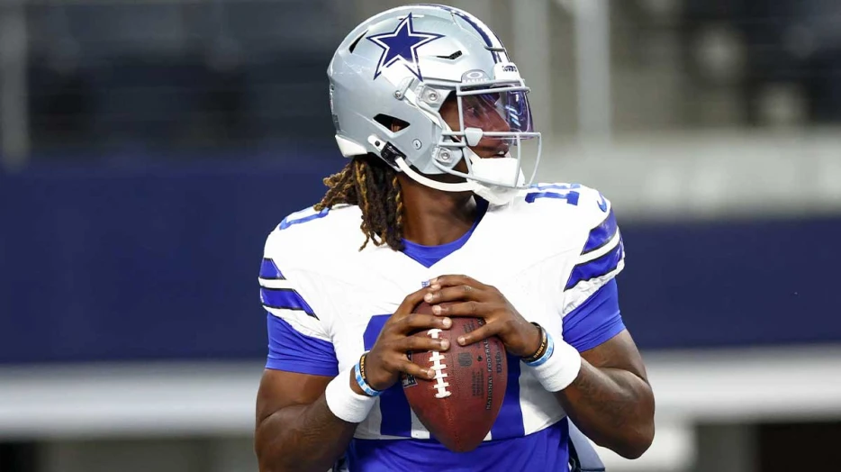 Cowboys’ Joe Milton showcases impressive cannon with 49-yard bomb to Jonathan Mingo