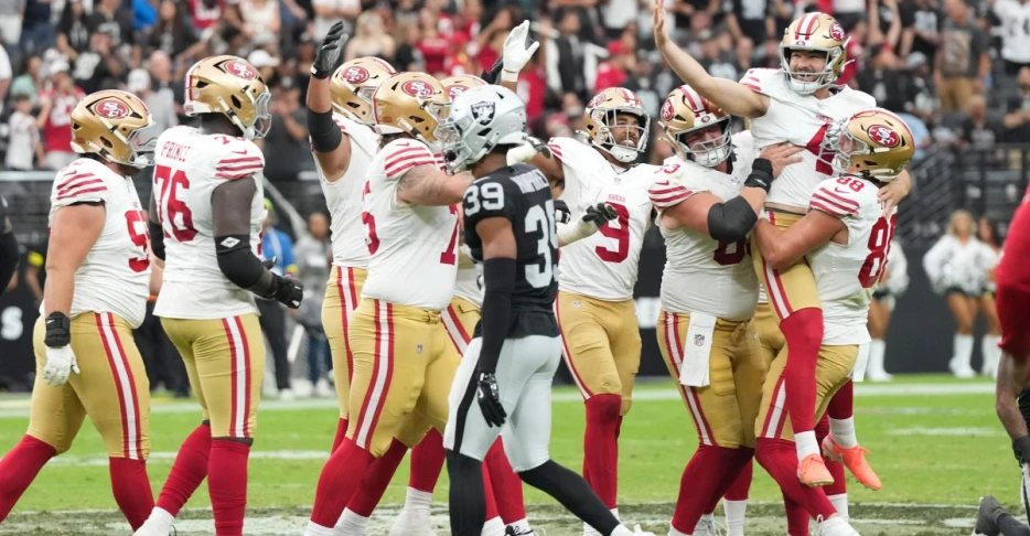 Kyle Shanahan on Jake Moody’s Saturday performance: “It gives us a lot of confidence.”