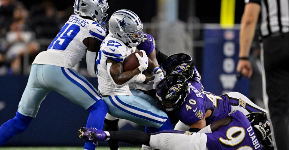 The current state of the Cowboys running back room