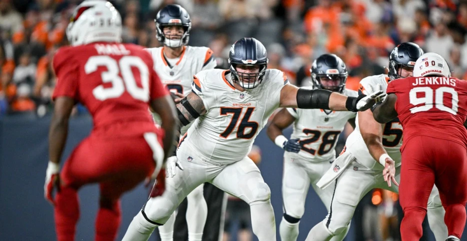 Broncos’ offensive line faces depth test with loss of Nick Gargiulo