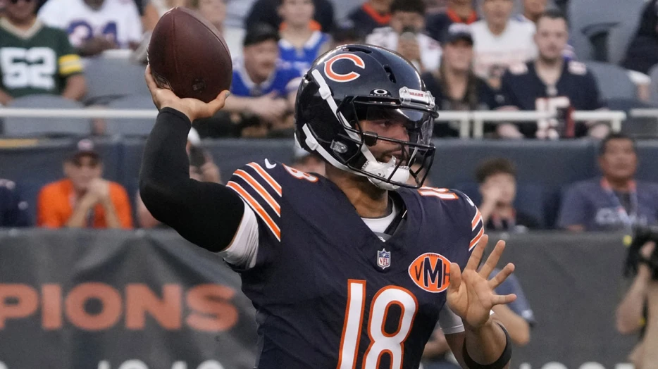 Fans erupt after Caleb Williams’ 36-yard TD to end Bears’ drive vs. Bills