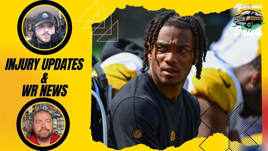 Steelers Afternoon Drive: Injury Updates, WR News
