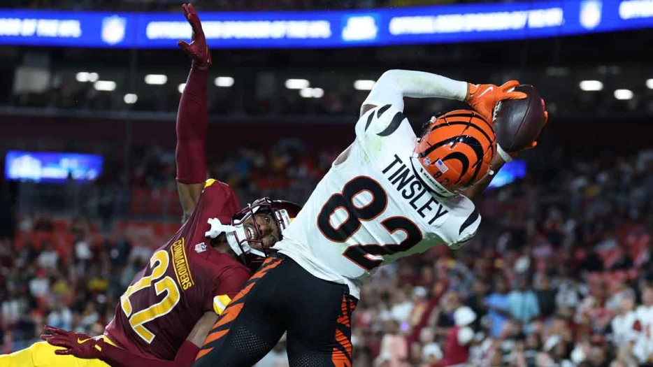 Bengals fans rave over Mitchell Tinsley’s 2 TD preseason performance