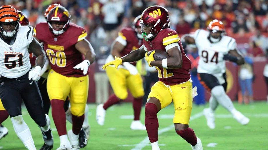 Jacory Croskey-Merritt makes major statement with first NFL touchdown