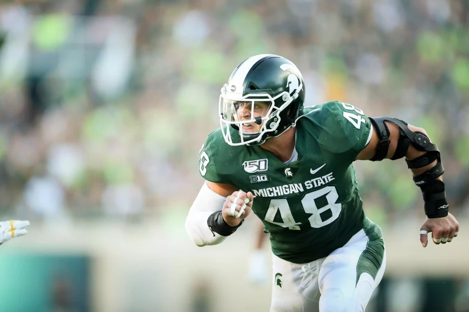 Steelers Add to OLB Depth With Powerful Michigan State Alum