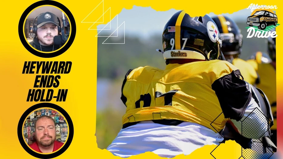 Steelers Afternoon Drive: Gabe Davis Update, Heyward Ends Hold-In