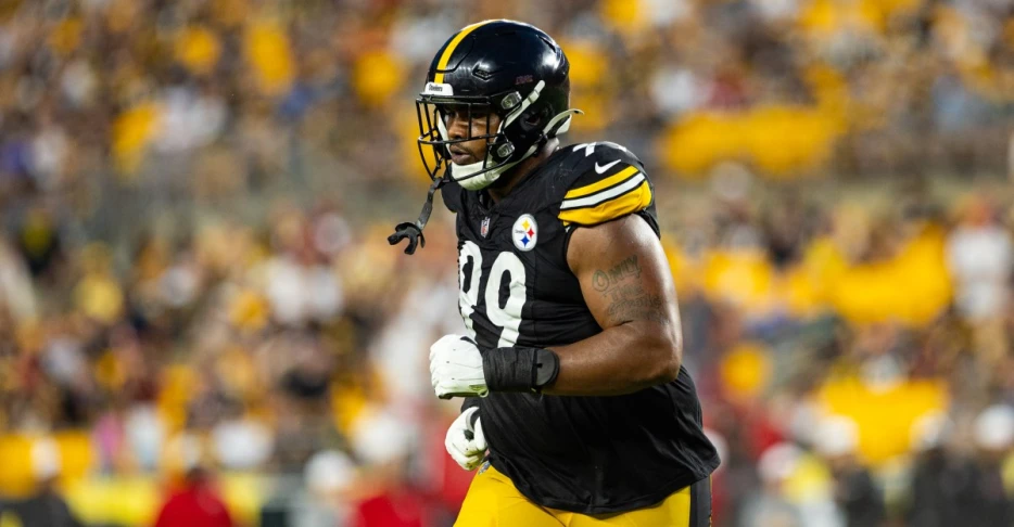 Steelers film room: Derrick Harmon arrives vs. the Buccaneers