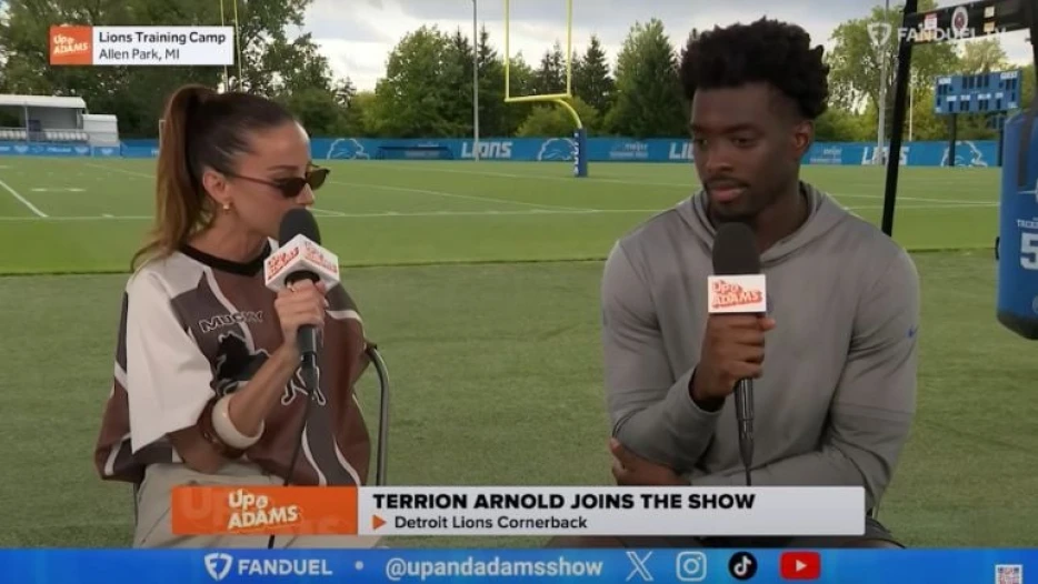 Calling His (Hopeful) Shot: Lions CB Terrion Arnold Would Love To Pick Off Aaron Rodgers