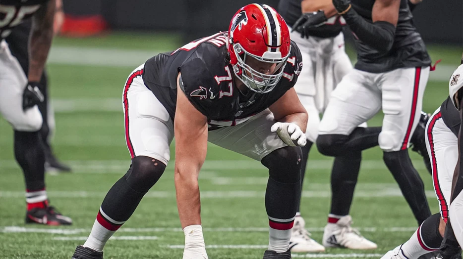 Falcons’ offensive lineman undergoes ankle surgery