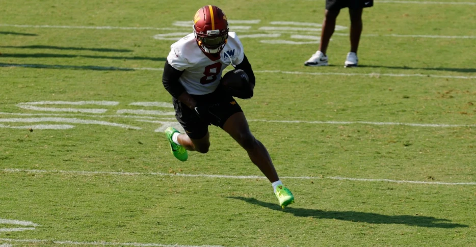 NFC East Notebook: Terry McLaurin back in pads, Eagles’ CB2 race tightens, and Dallas still searching for RB1