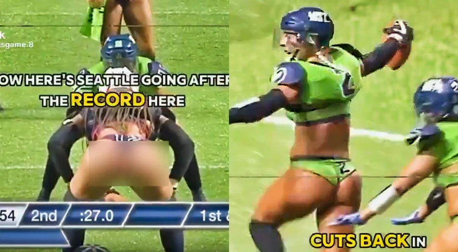 Social Media Explodes Over Resurfaced Lingerie Football League Viral Video That Had Female Players Wearing Very Little