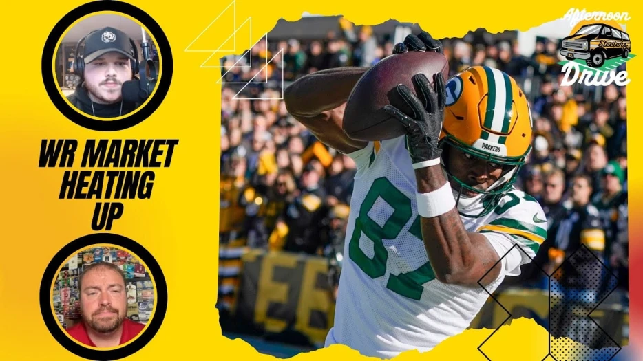 Steelers Afternoon Drive: Wide Receiver Market Heating Up?