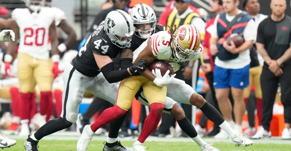 Tommy Eichenberg answers the call against 49ers