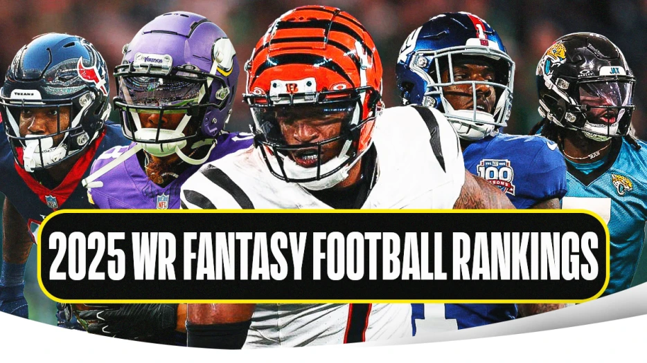 Top 15 Fantasy Football Wide Receivers In 2025