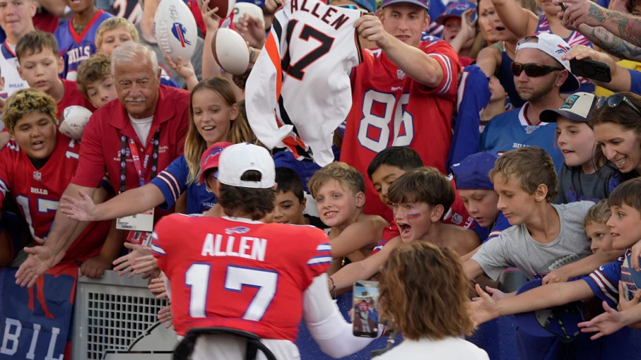 Bills QB Josh Allen set to miss first preseason game of career