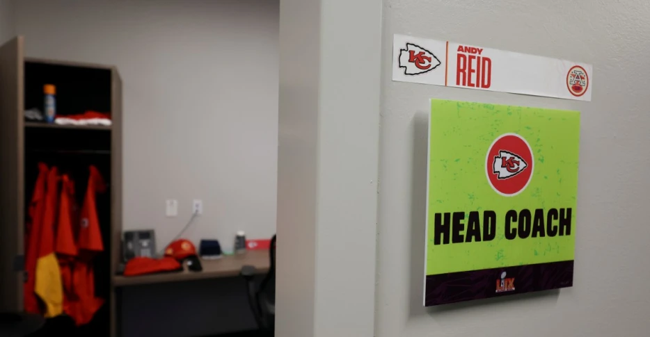 Report: While he was there, a bullet came through Andy Reid’s office window