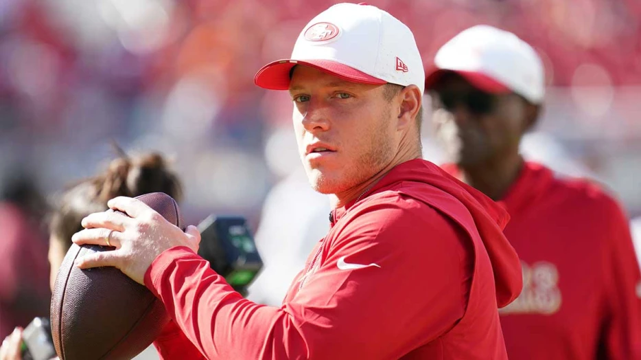 49ers’ Trent Williams getting OPOY vibes from Christian McCaffrey ahead of season