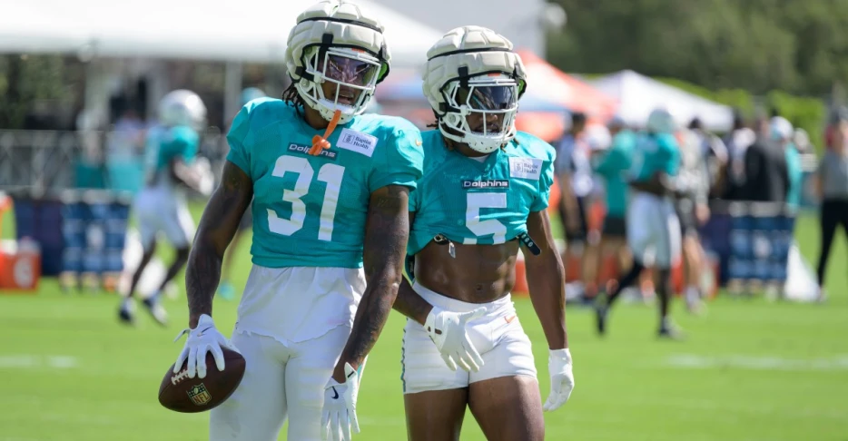 Dolphins and Jaguars joint practice – The Splash Zone 8/22/25