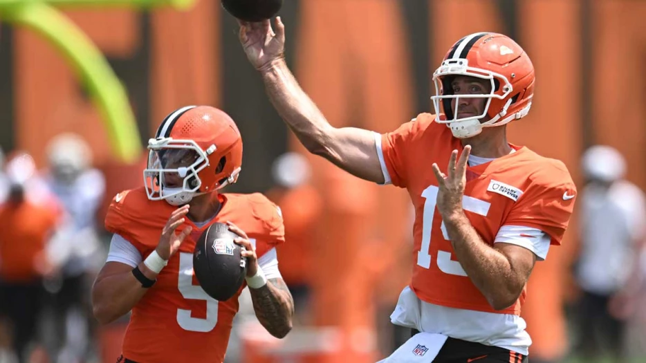 How Joe Flacco was ‘tricked’ by Browns teammates after being named QB1