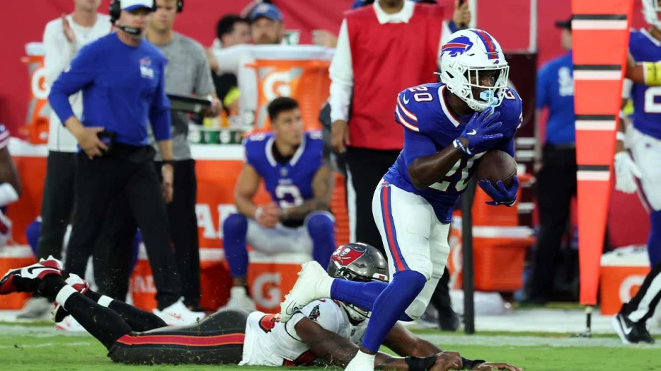 Bills RB Frank Gore Jr.’s TD vs. Buccaneers will give fans all the feels