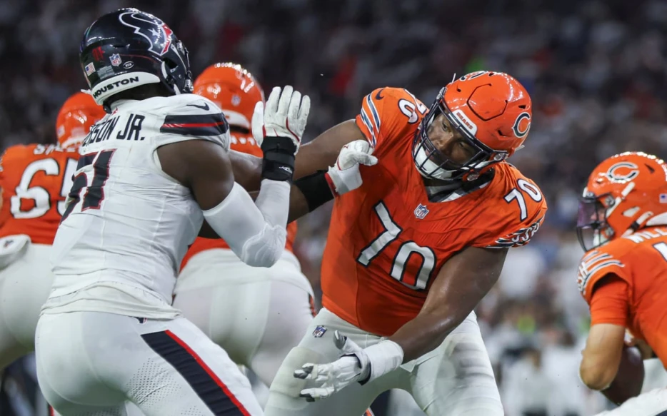 Bears Predicted To Trade Disappointing Left Tackle To Rams Before Week 1