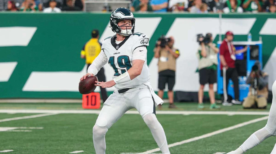 Eagles release rookie QB Kyle McCord despite strong training camp