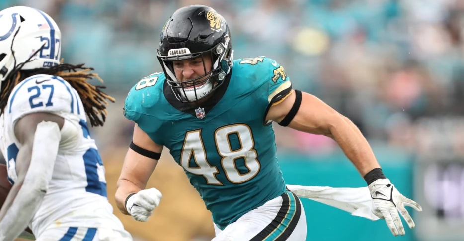 Colts claim Jaguars Linebacker Chad Muma off of Waivers