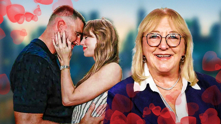 Donna Kelce celebrates Travis Kelce, Taylor Swift’s engagement with throwback photo