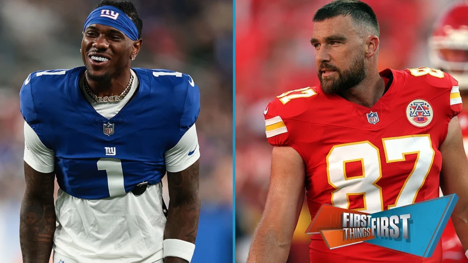 Malik Nabers and Travis Kelce are Nick Wright, Chris Broussard's Catch of the Year nominees | First Things First