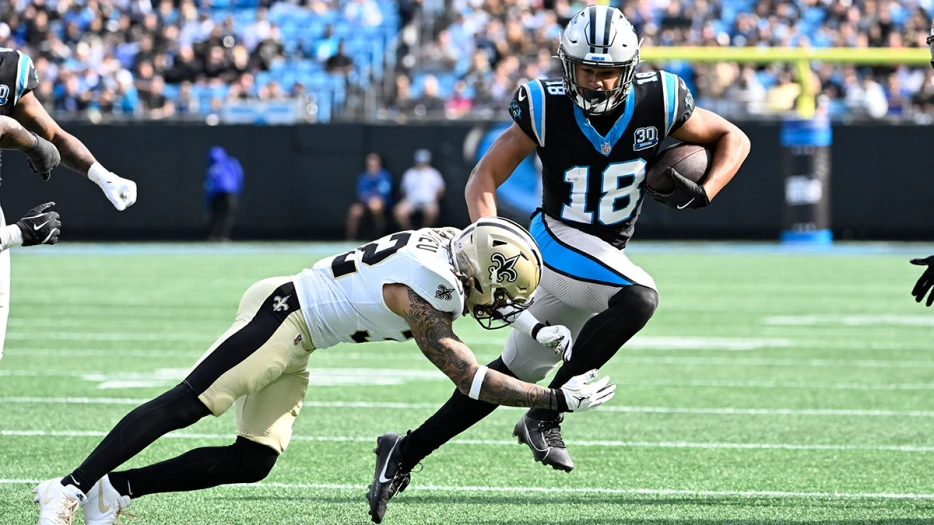 Panthers’ Dave Canales says Jalen Coker has ‘significant’ quad injury