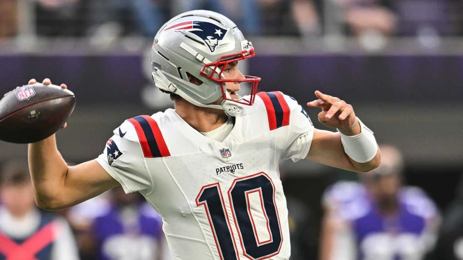Patriots QB Drake Maye headlines list of 2025 captains