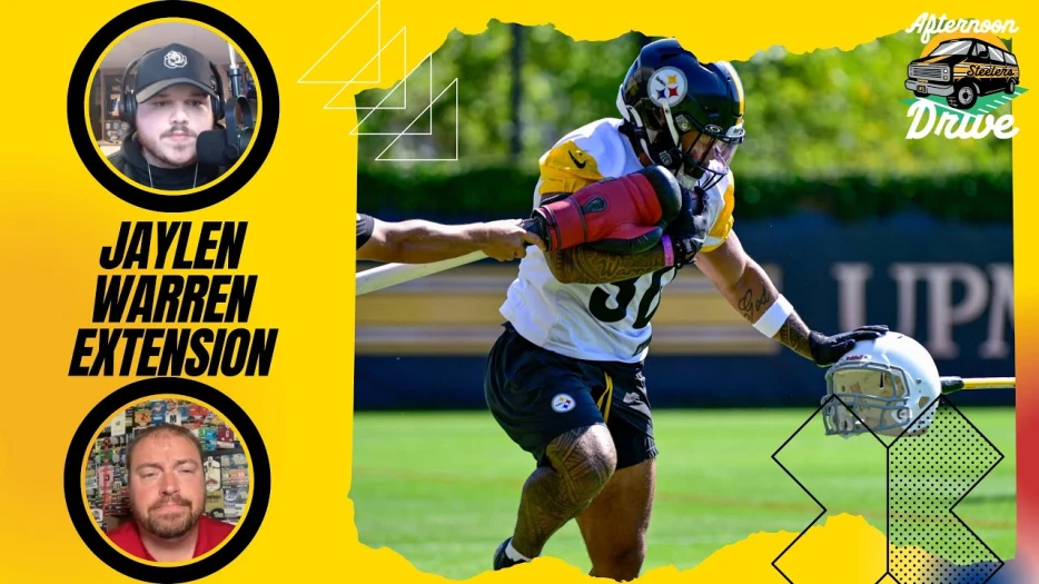 Steelers Afternoon Drive: Warren Extension, Team Captains Revealed