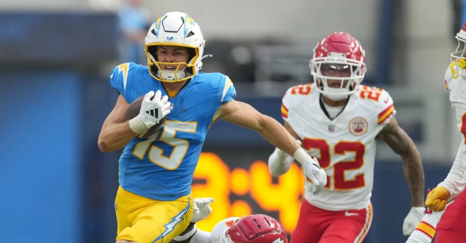 Chargers WR Ladd McConkey has the Chiefs’ attention
