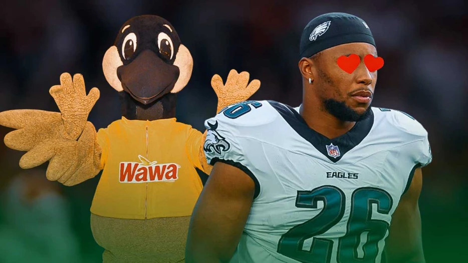 Eagles RB Saquon Barkley lands signature Wawa hoagie