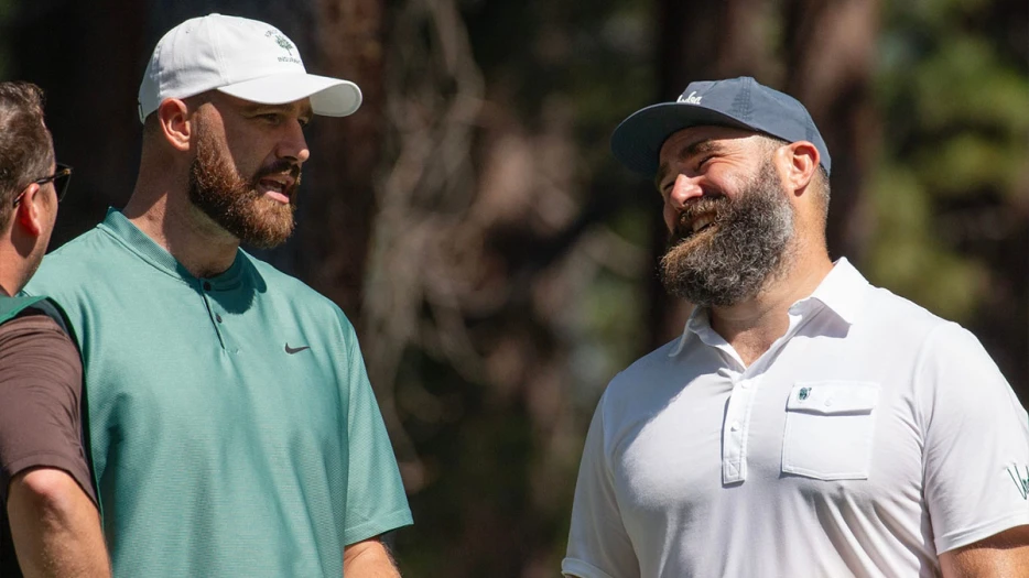 Jason Kelce’s ‘Best Man Speech’ to Chiefs’ Travis Kelce and Taylor Swift teased