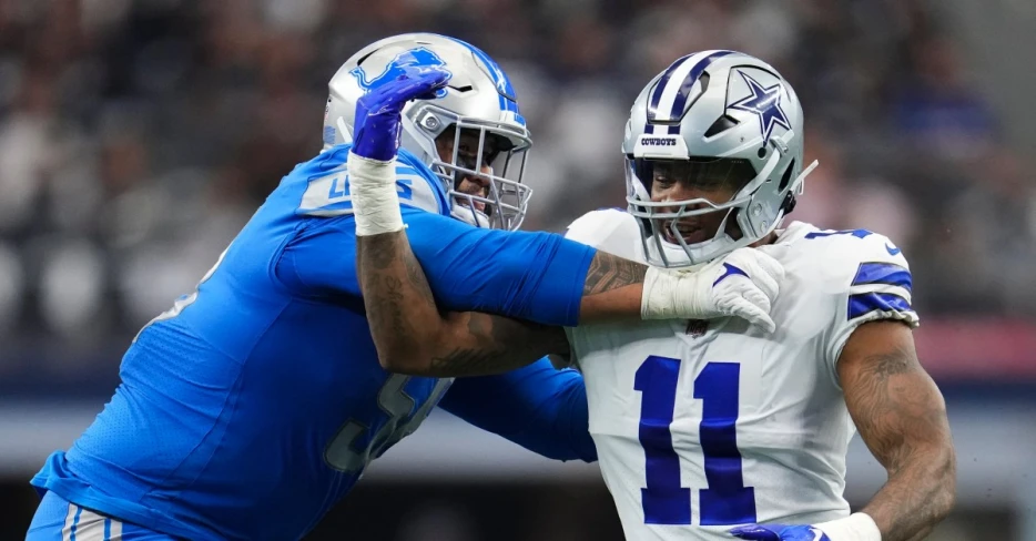 Micah Parsons has been effective vs. Lions’ Penei Sewell
