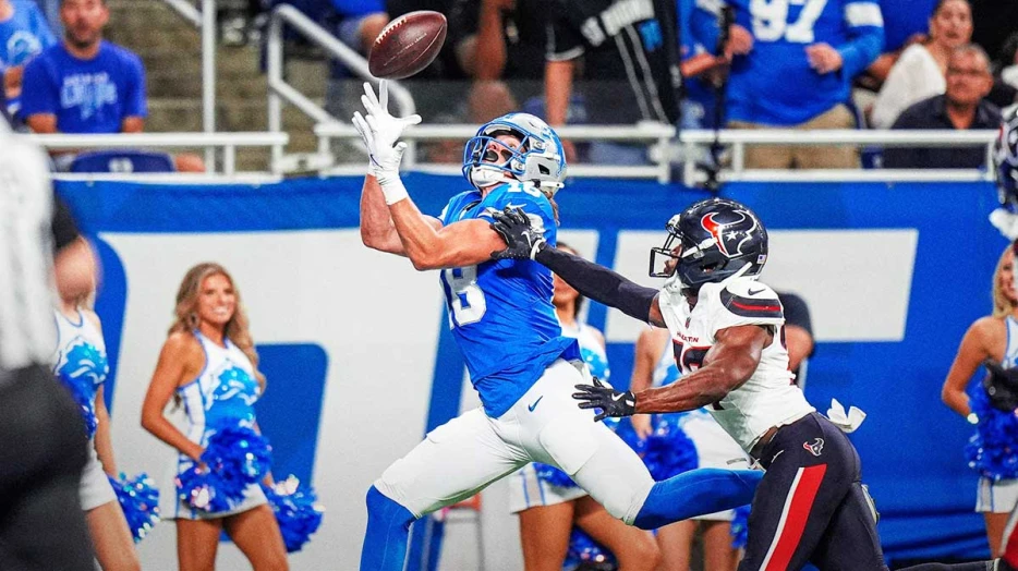 Lions WR Isaac TeSlaa’s ‘little bug’ is nothing to be concerned about for Week 1
