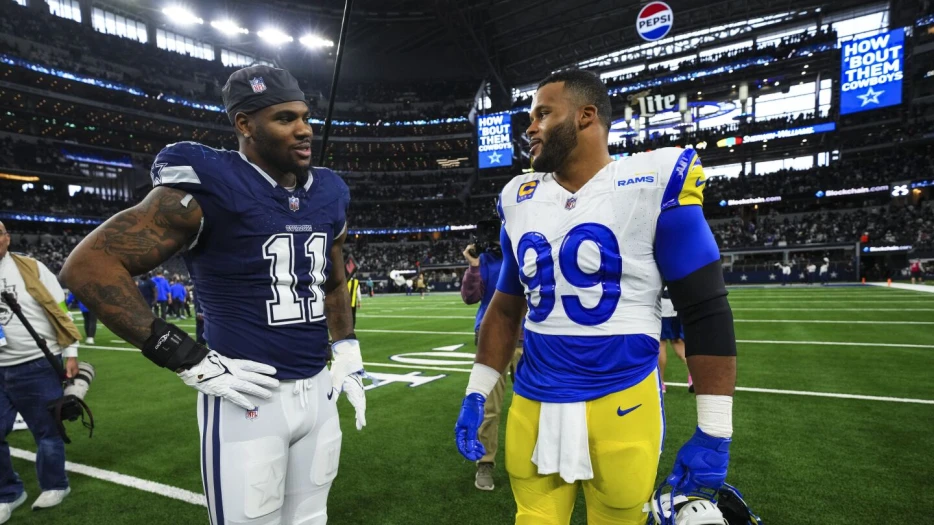 Aaron Donald, Micah Parsons trade messages about playing together with the Rams
