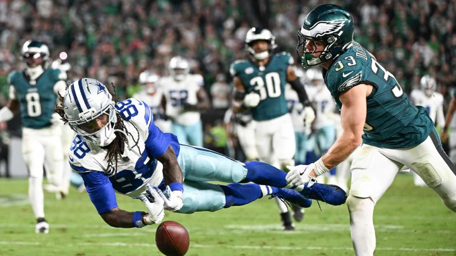 Cowboys’ CeeDee Lamb gets roasted on social media after drops cost Dallas vs. Eagles