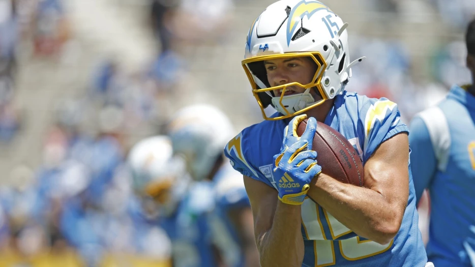 Ladd McConkey is back at practice for the Chargers